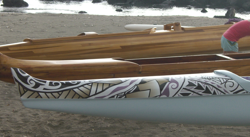 Bow? of Waikoloa Canoe Club Wrap by Tsunami Wraps